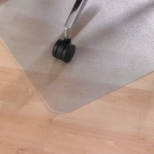 Clear Rectangular Polycarbonate Chair Mat H828273