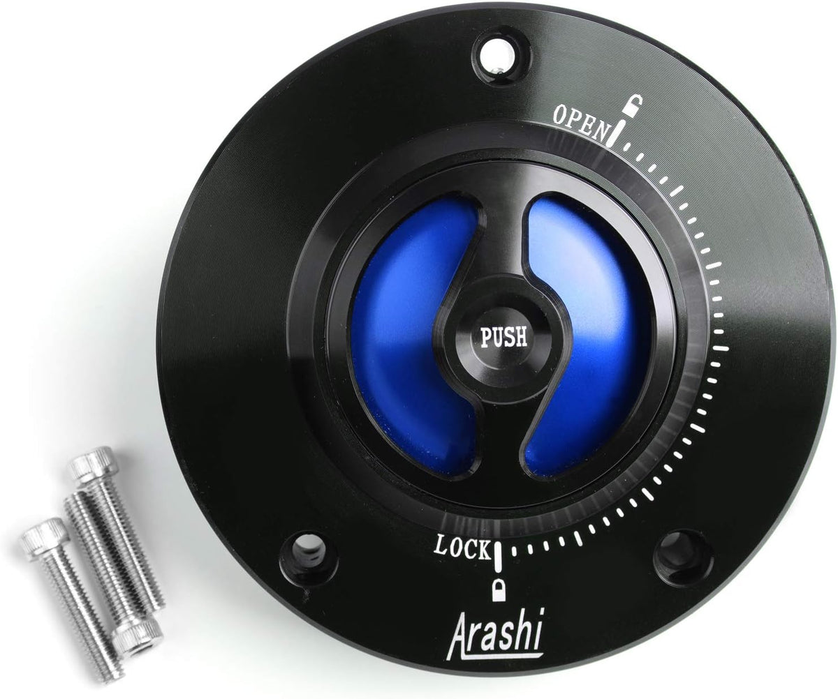 CNC Keyless Fuel Gas Tank Cap M3285