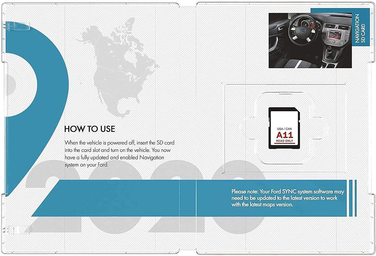 Navigation SD Card T9978