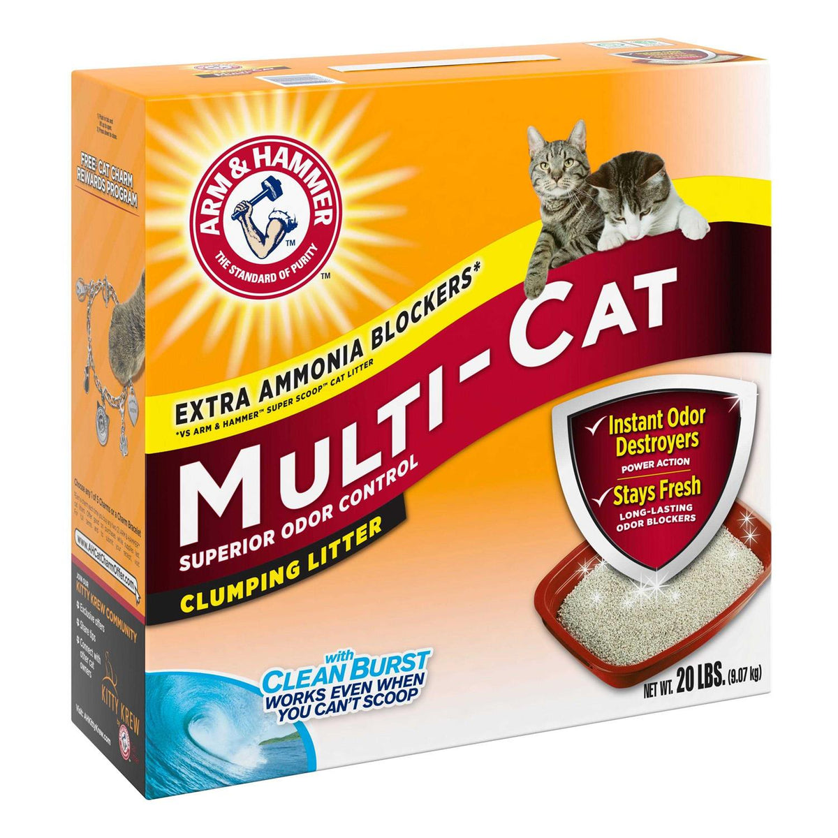 Clumping Multi Cat Litter D6143