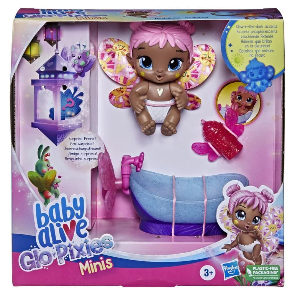 8-Inch Doll Pink Hair Blue Eyes U9628
