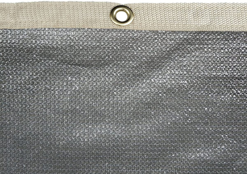 Grey RV Awning Privacy Screen Shade Panel Kit 10 x 12ft B7383