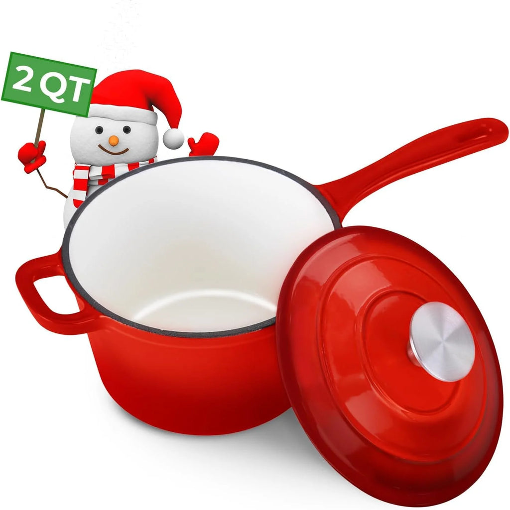 Enameled Cast Iron Cookware Set D830946