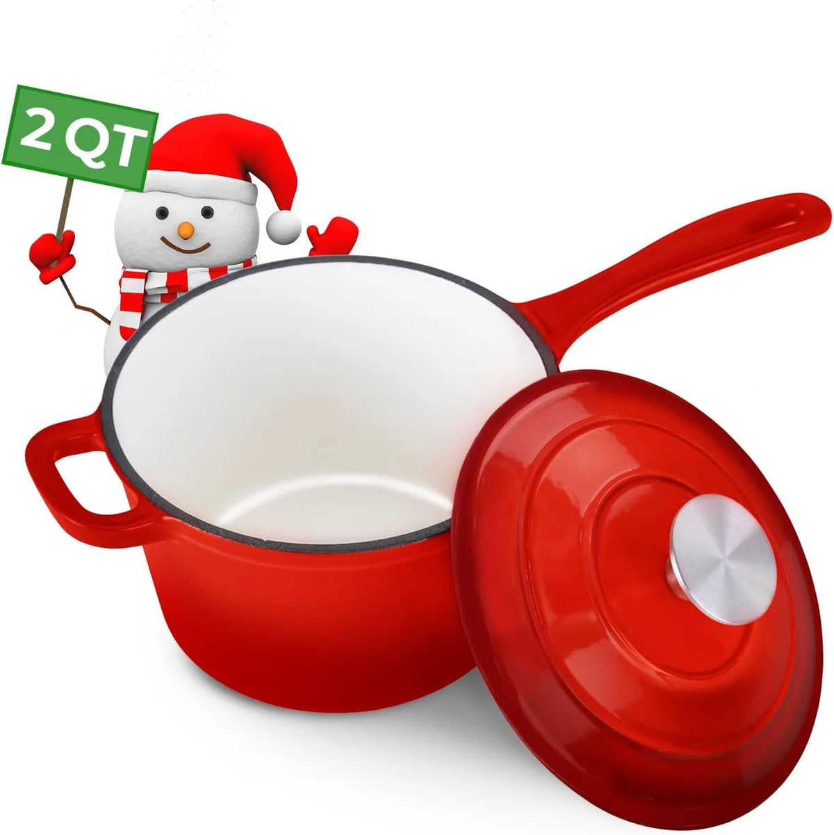 Enameled Cast Iron Cookware Set D830946