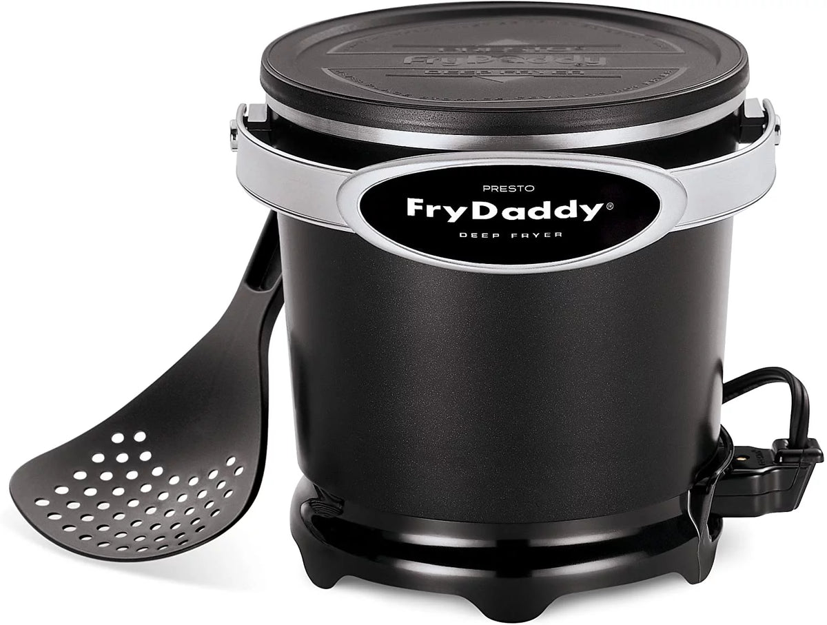 Black Electric Deep Fryer X6375