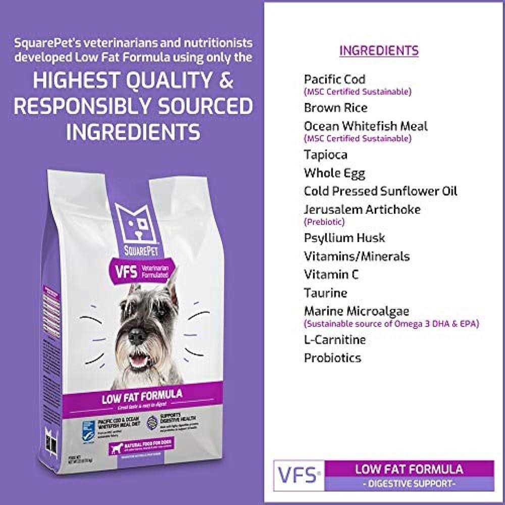 Low Fat Formula Dry Dog Food A1610