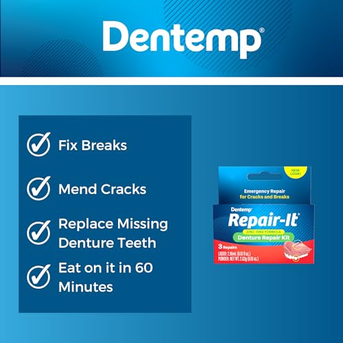 Denture Repair Kit (Pack of 2) V6479