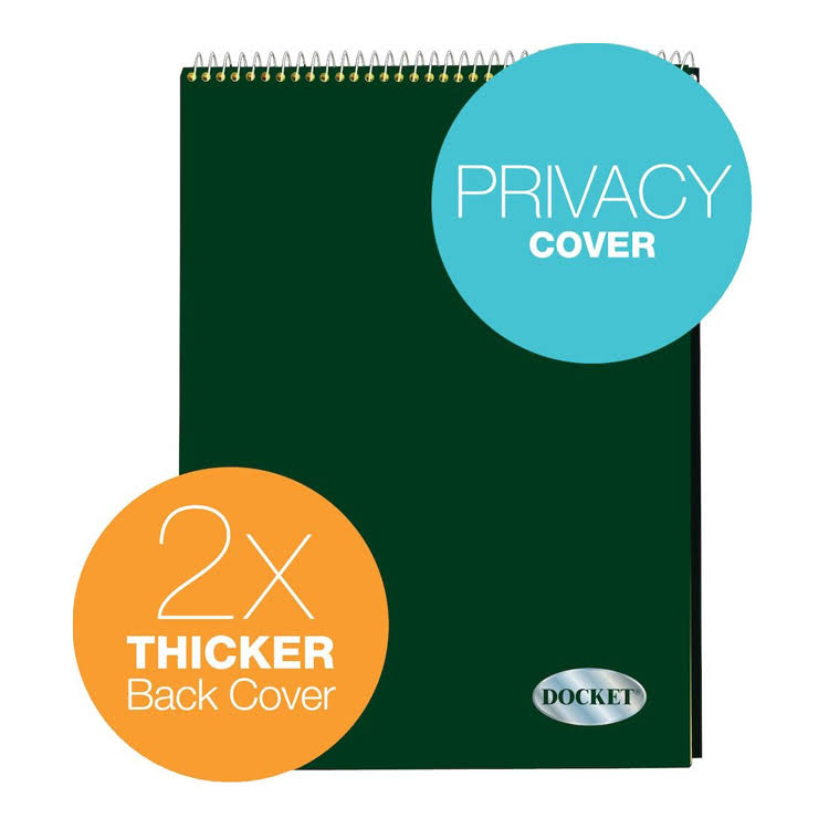 Wirebound Planner 8.5 x 11 Canary 70 Sheets N58182