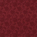 Burgundy Floral Jacquard Woven Upholstery Fabric R158
