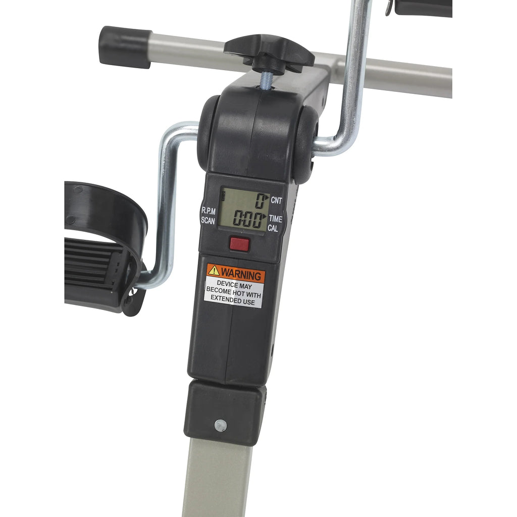 Folding Exercise Peddler with Electronic Display, Black L55371