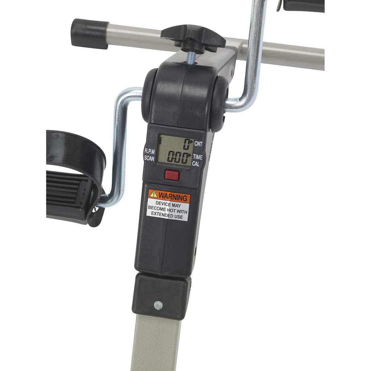 Folding Exercise Peddler with Electronic Display, Black L55371