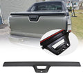 Black Textured Tailgate Spoiler with Camera Hole D707