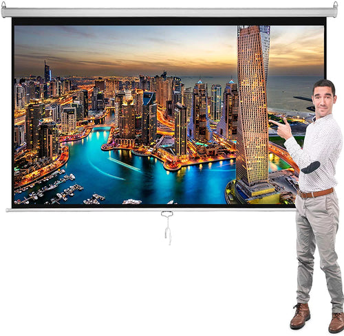 100 Inch Portable Projector Screen and Stand U862