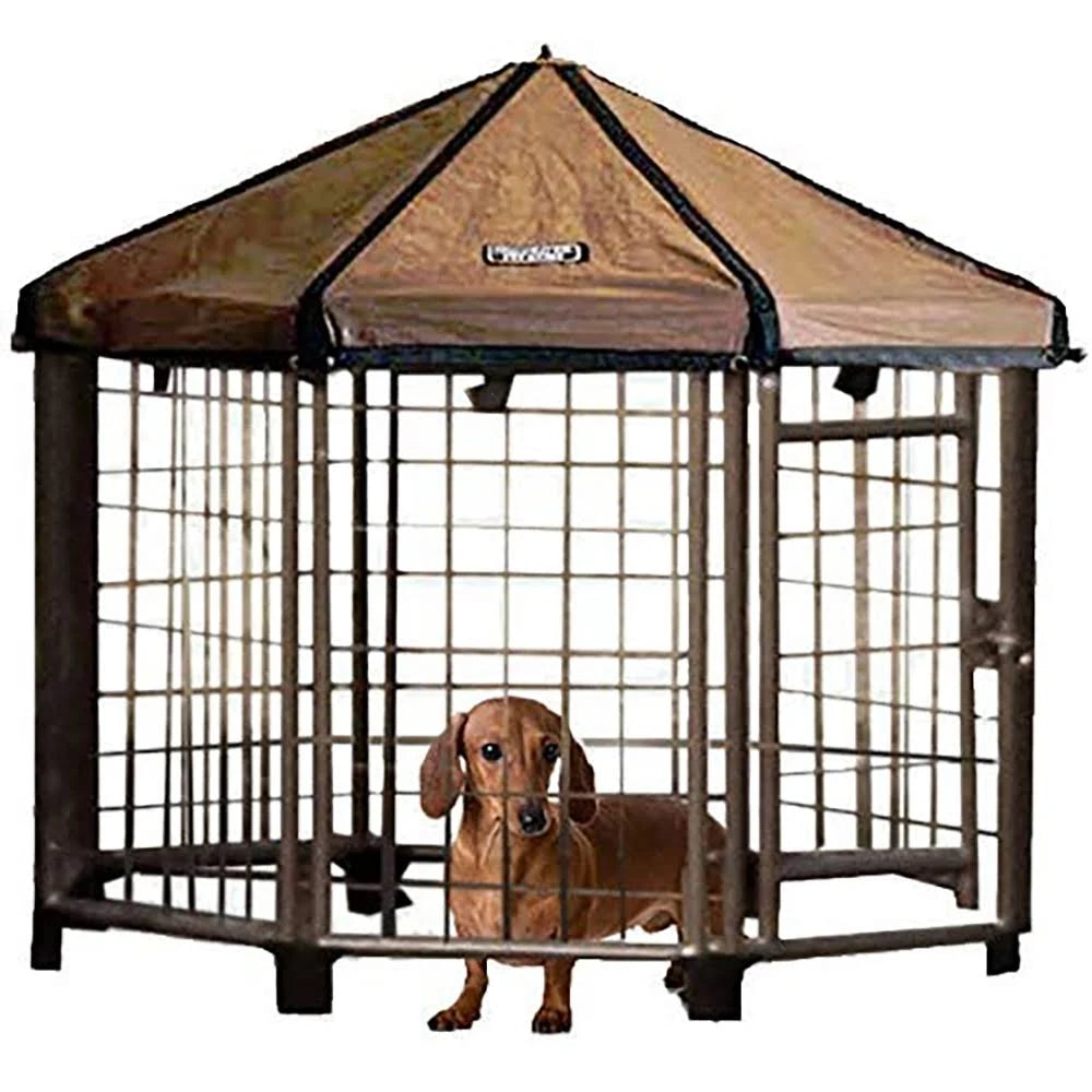 Pet Gazebo Taupe W93525