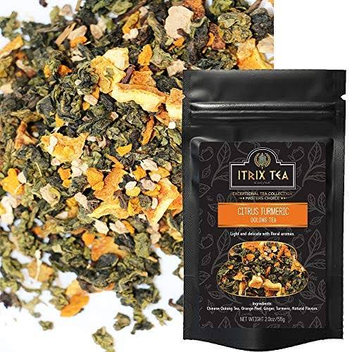 100% Natural Chinese Citrus Turmeric Oolong Tea B461