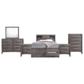 Queen Storage 6PC Bedroom Set F676