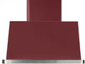 36 in. Burgundy Wall Mount Range Hood with 600 CFM Blower U947