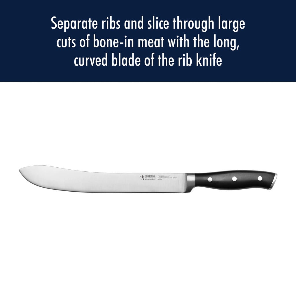 9 Piece Stainless Steel Chefs Knife Set E3404