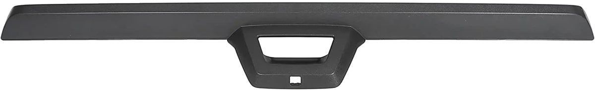 Black Textured Tailgate Spoiler with Camera Hole D707