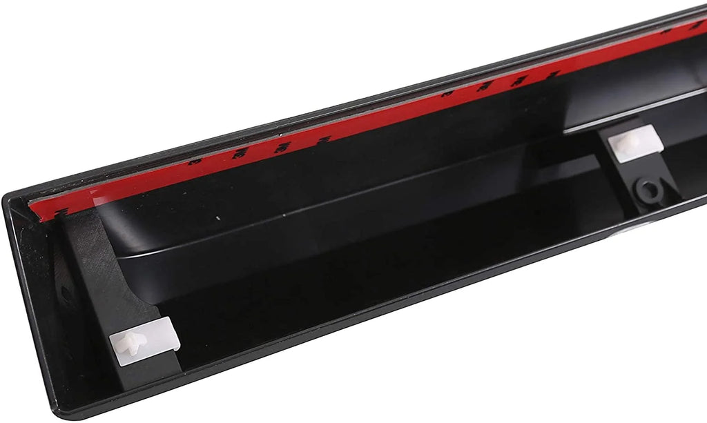 Black Textured Tailgate Spoiler with Camera Hole D707