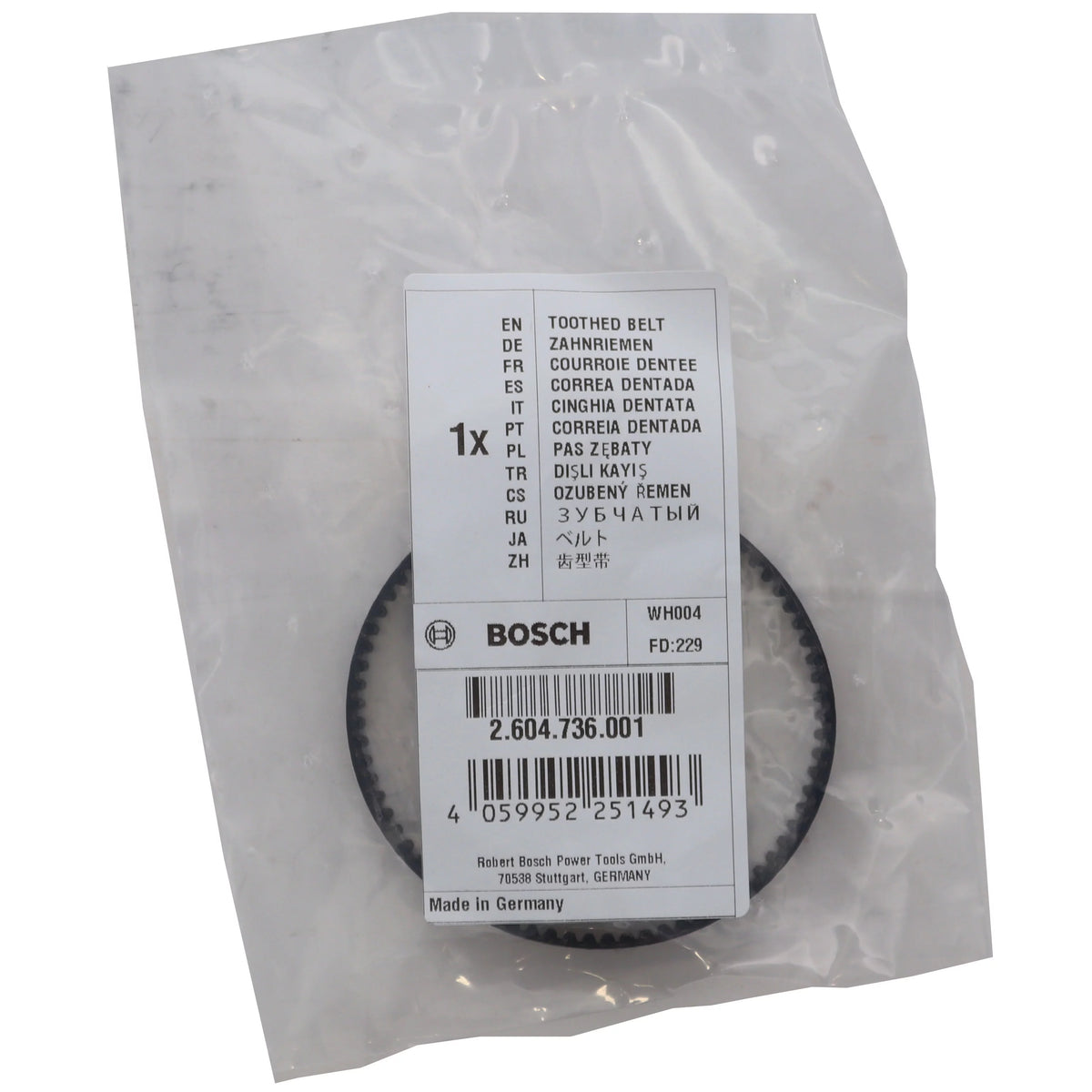 Toothed Drive Belt Replacement Part 4-Pack N99572