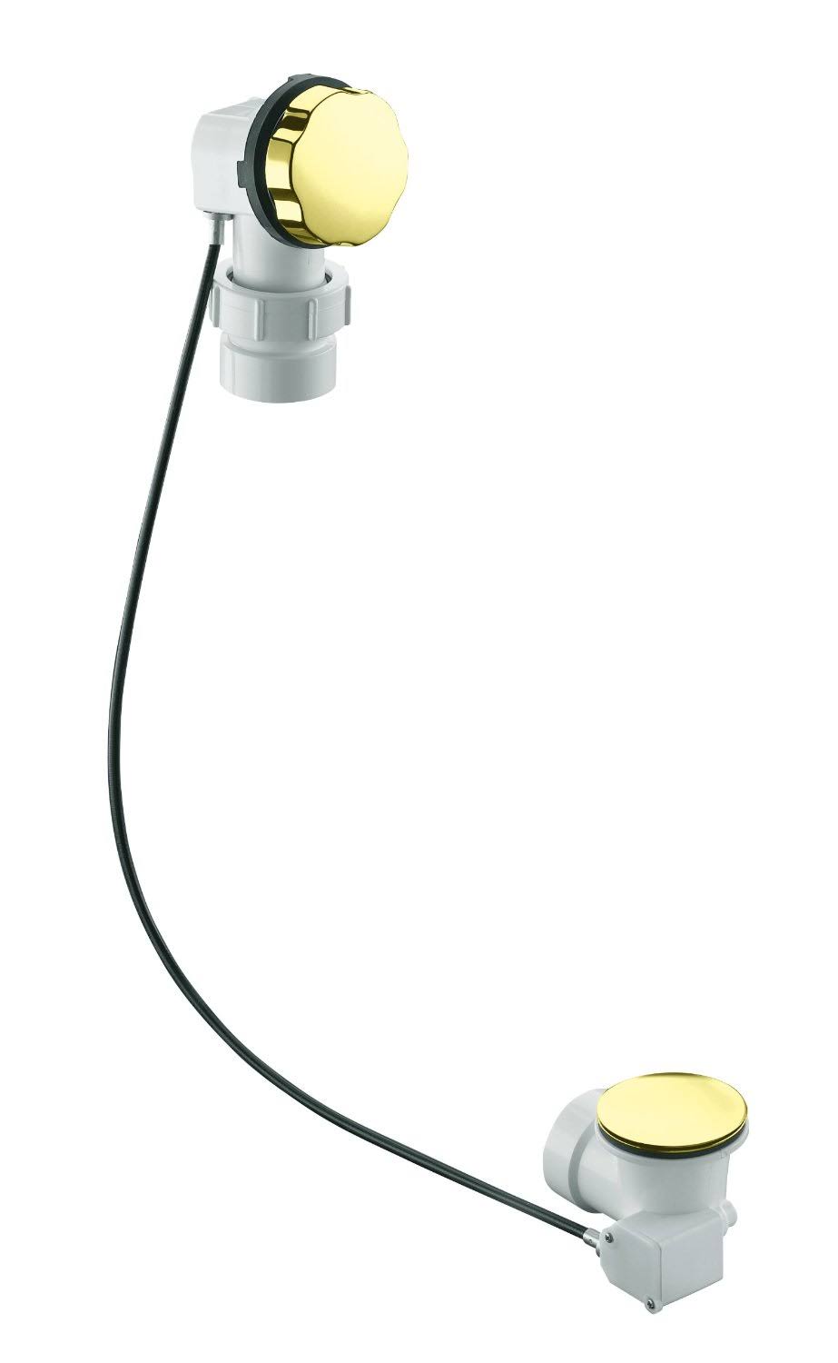 Vibrant French Gold Cable Bath Drain T1378