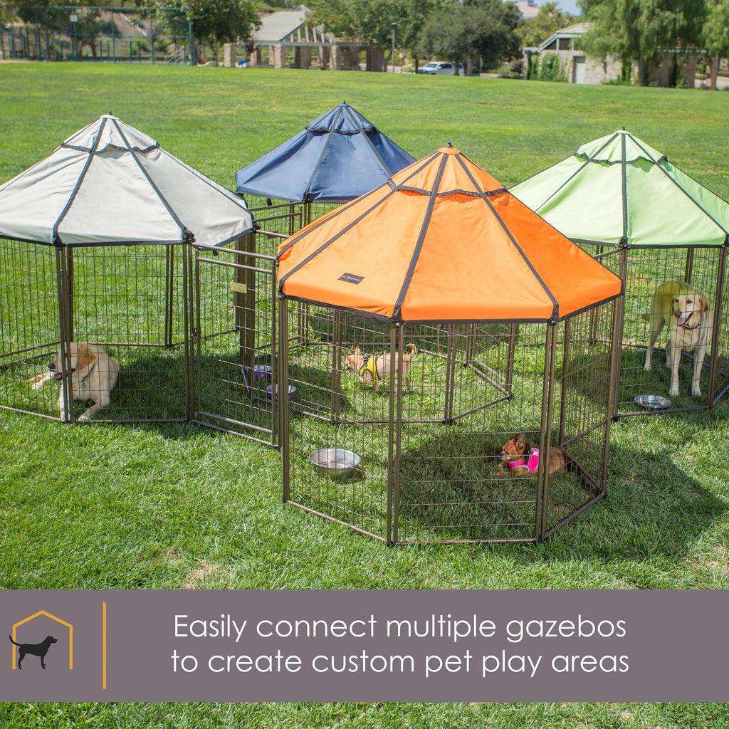 Pet Gazebo Taupe W93525