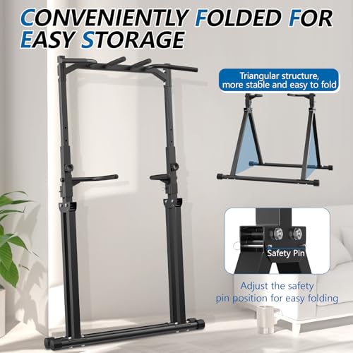 Pull Up Bar Power Tower Strength Training Equipment T808447