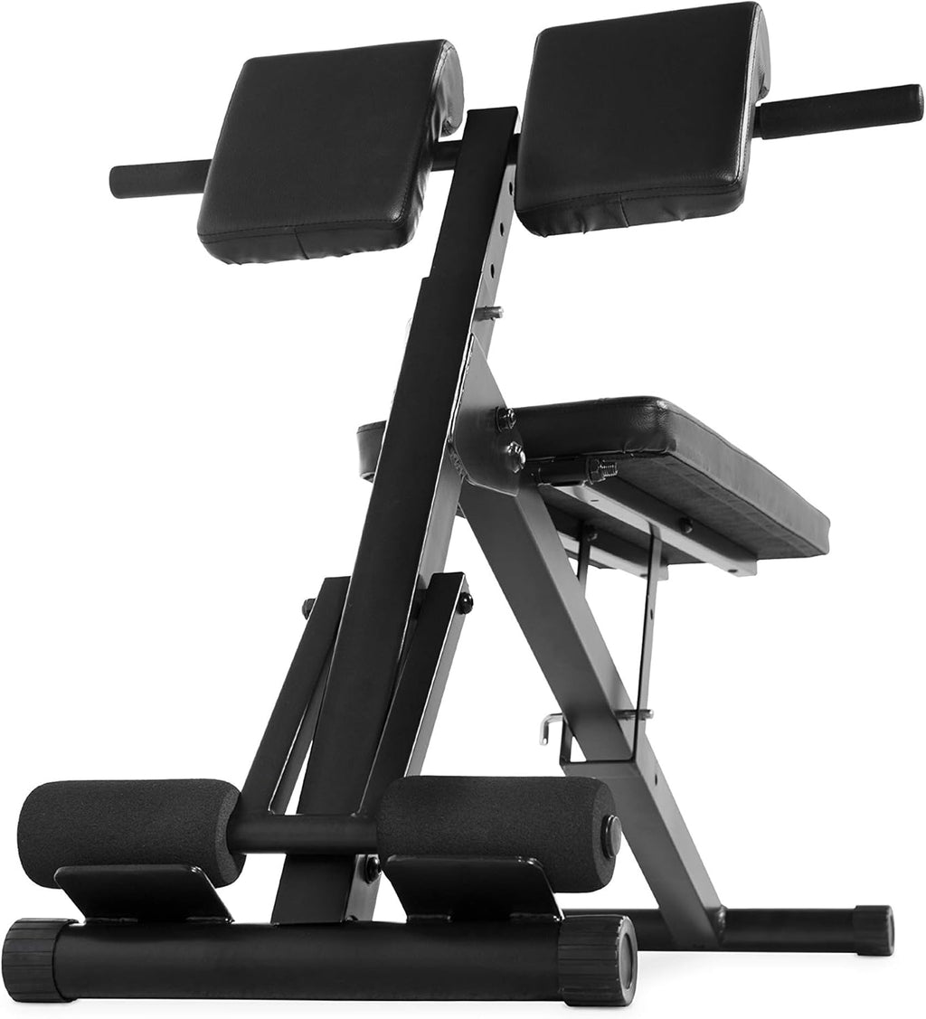 Black Hyperextension Ab Bench R6500