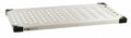 Silver Louvered Shelf W5712