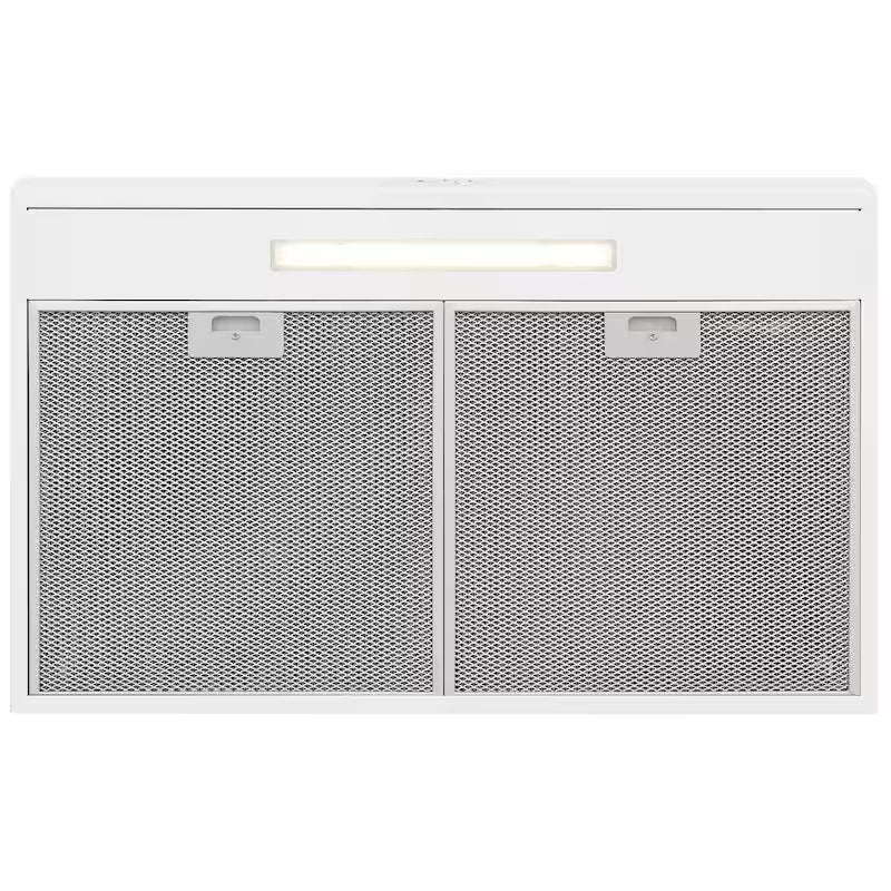 White Convertible Undercabinet Range Hood with Carbon Filter V917