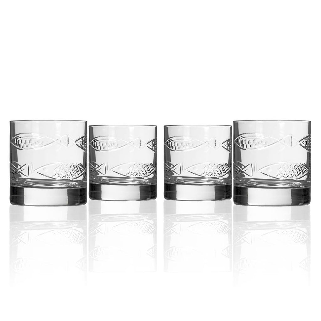 10 Oz. Single Old Fashioned Set of Four M722