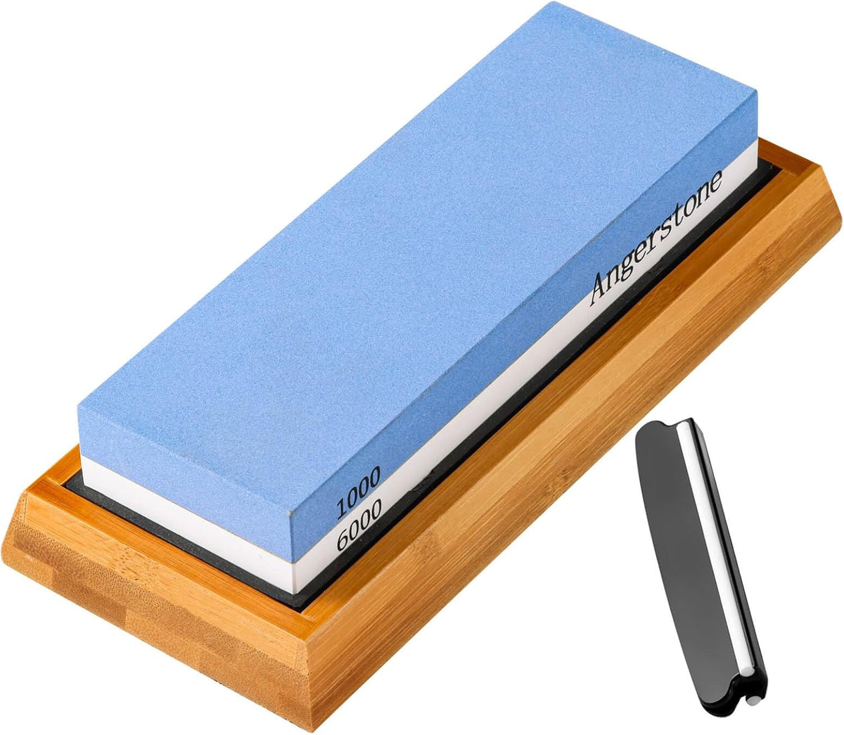1000/6000 Grit Whetstone with Slip-Resistant Silicone Base F733723