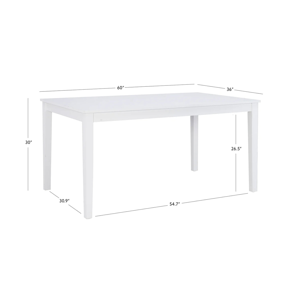 White Dining Table N1841