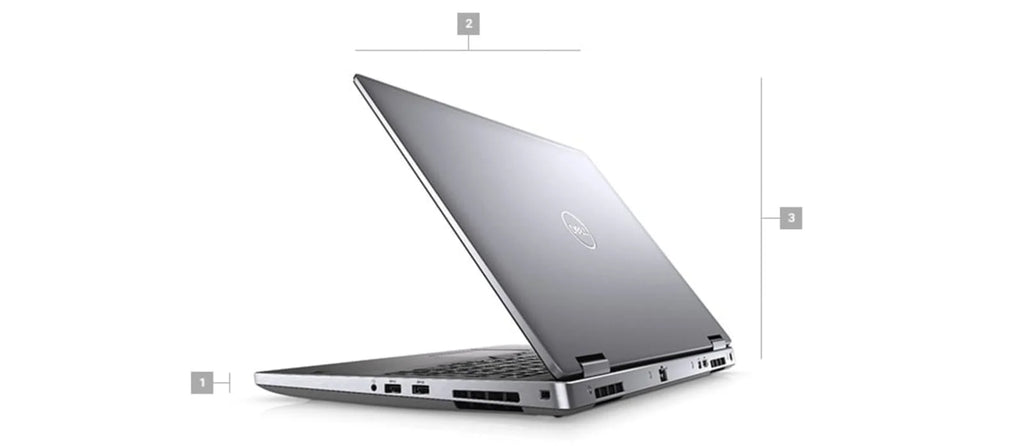 Restored Dell Precision 7540 Workstation Laptop 15.6" FHD Core i7 512GB SSD 8GB RAM RTX 3000 E2557