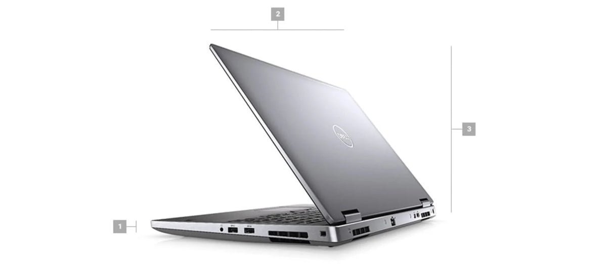 Restored Dell Precision 7540 Workstation Laptop 15.6" FHD Core i7 512GB SSD 8GB RAM RTX 3000 E2557