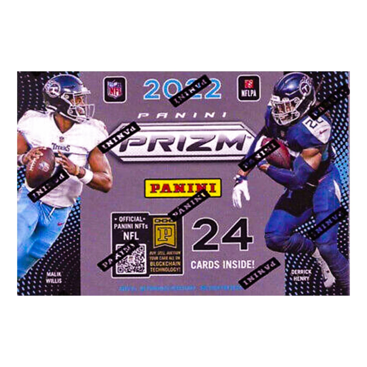 NFL Prizm Football Trading Card Blaster Box D4610