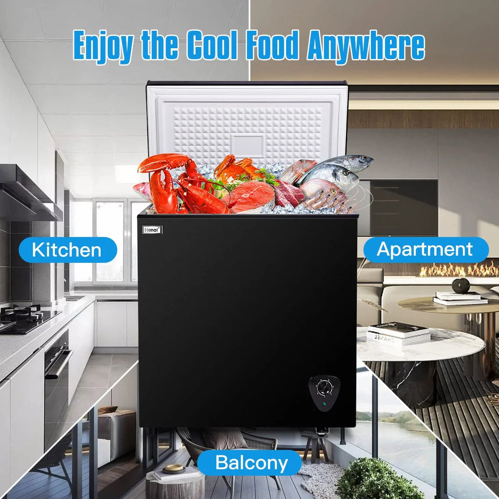 3.5 Cu Ft White Chest Freezer M77834