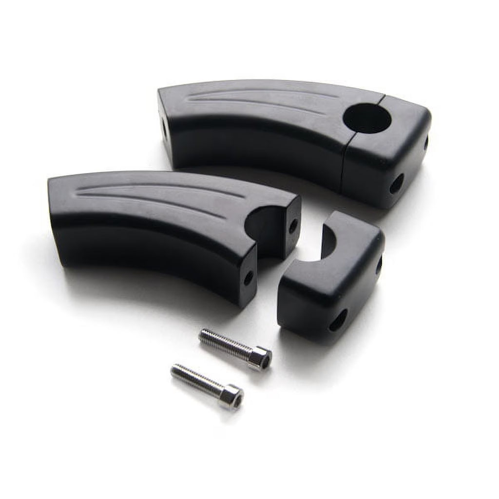3.5" Black Bike Handlebar Pullback Risers 7/8" A48083