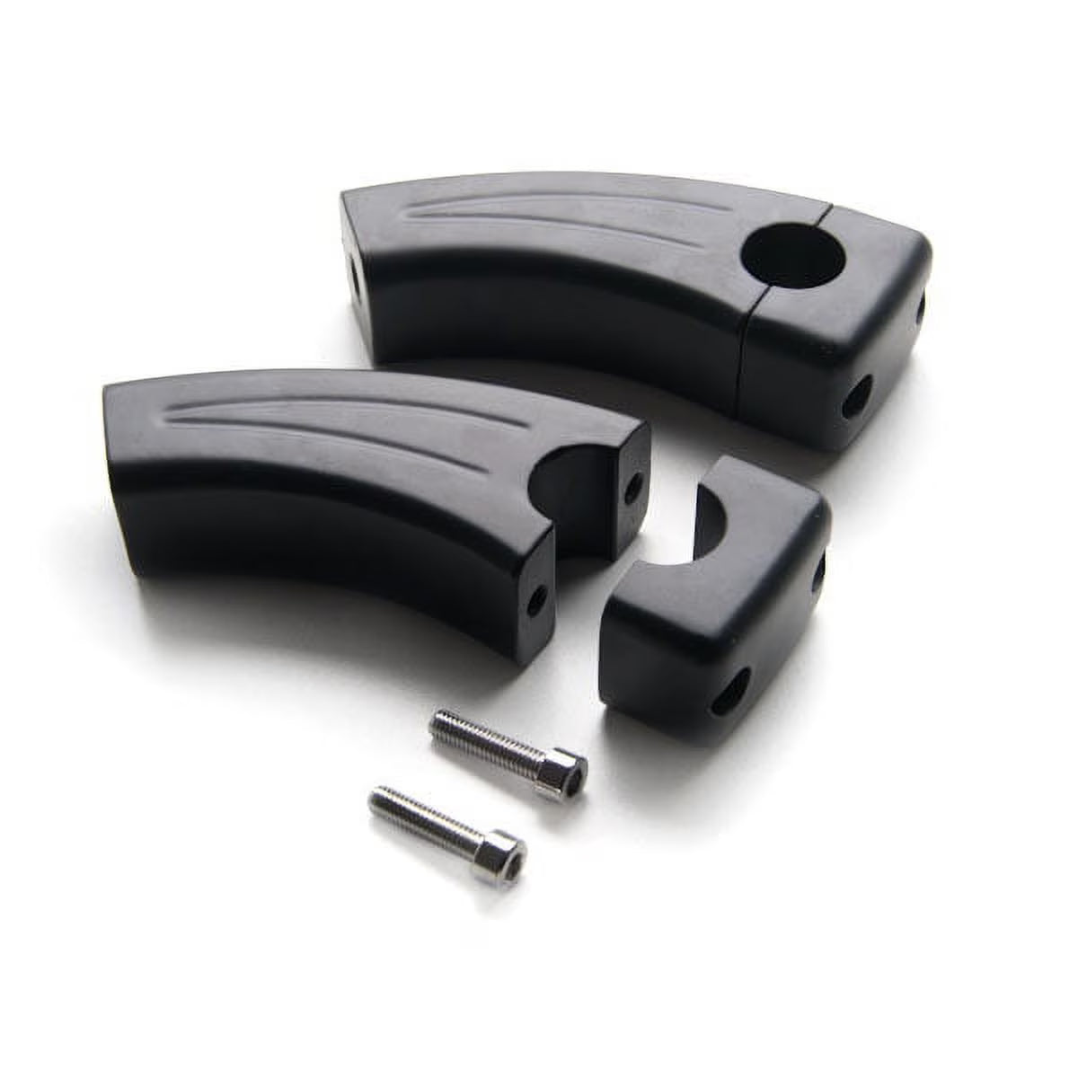 3.5" Black Bike Handlebar Pullback Risers 7/8" A48083