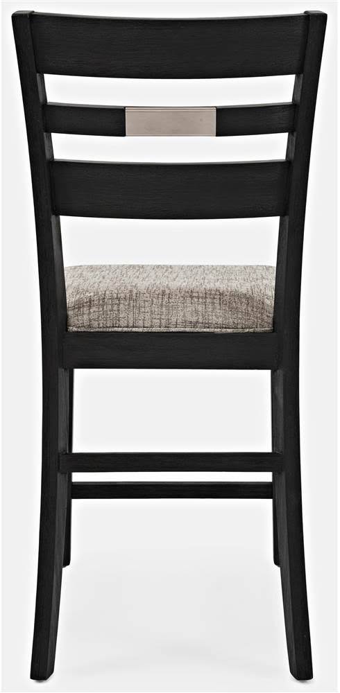 Dark Charcoal Ladderback Counter Stool U50063