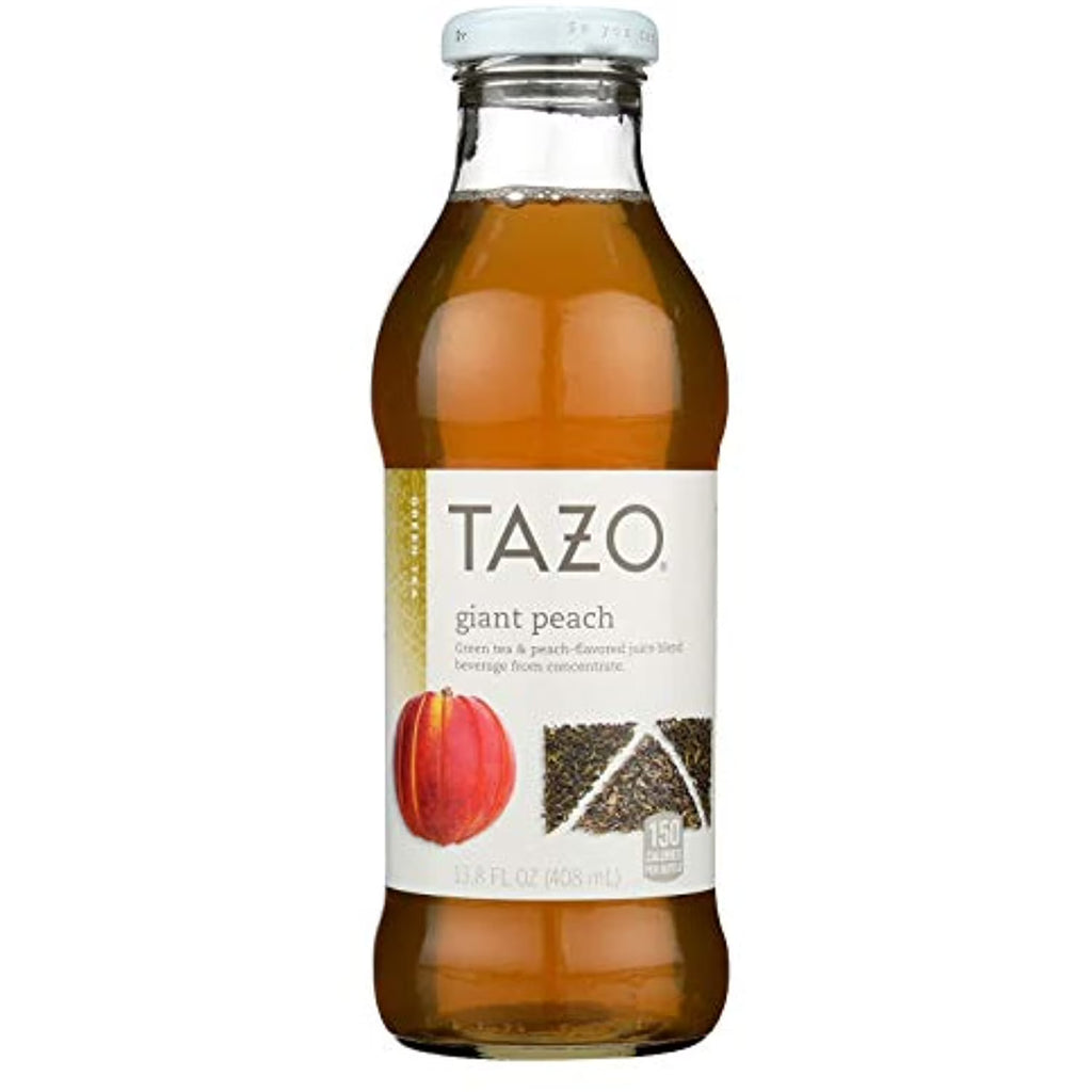 Giant Peach Green Tea & Peach-Flavored Juice Blend, 13.8 Oz. 12 Ct F6594