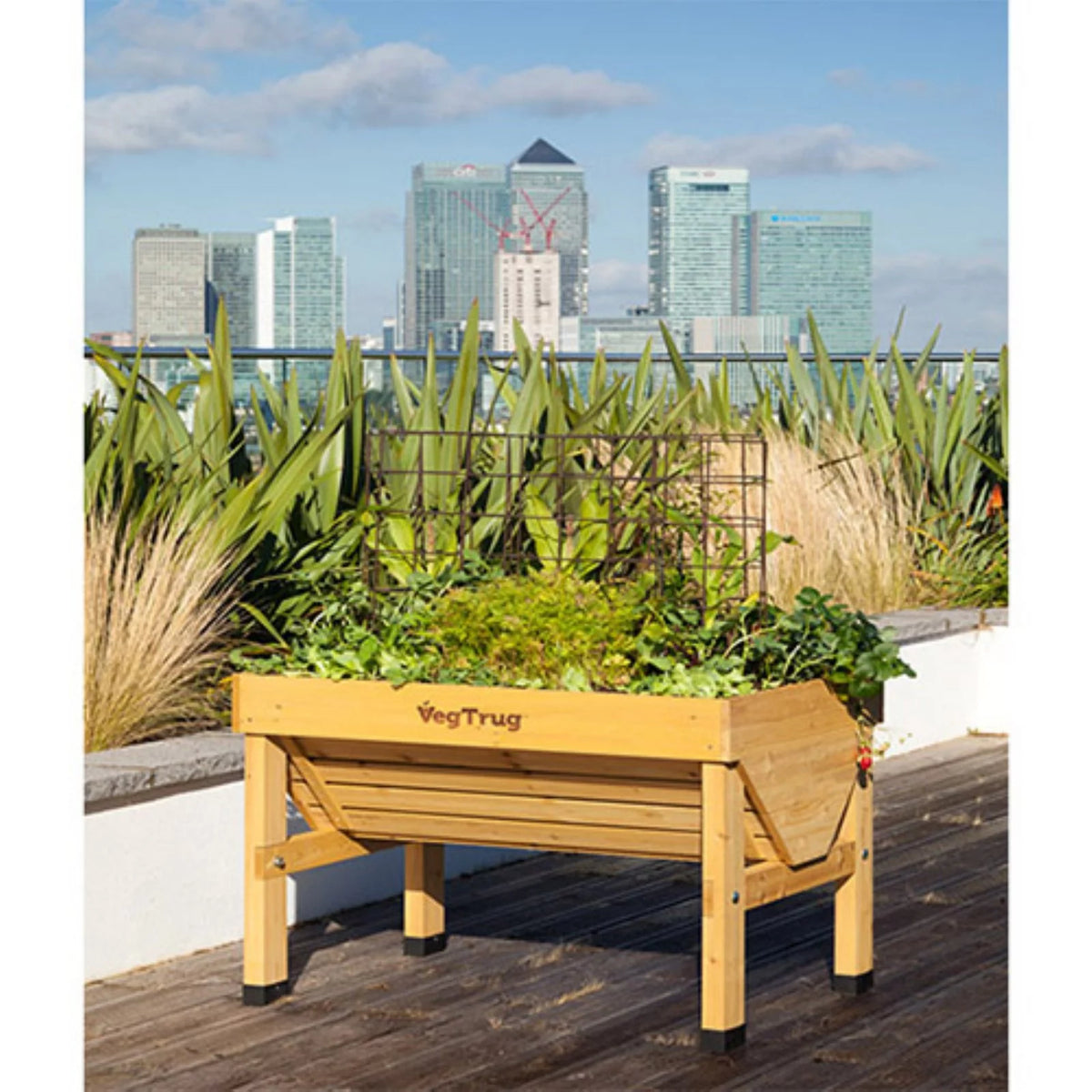 Wood Elevated Planter Bed N71638