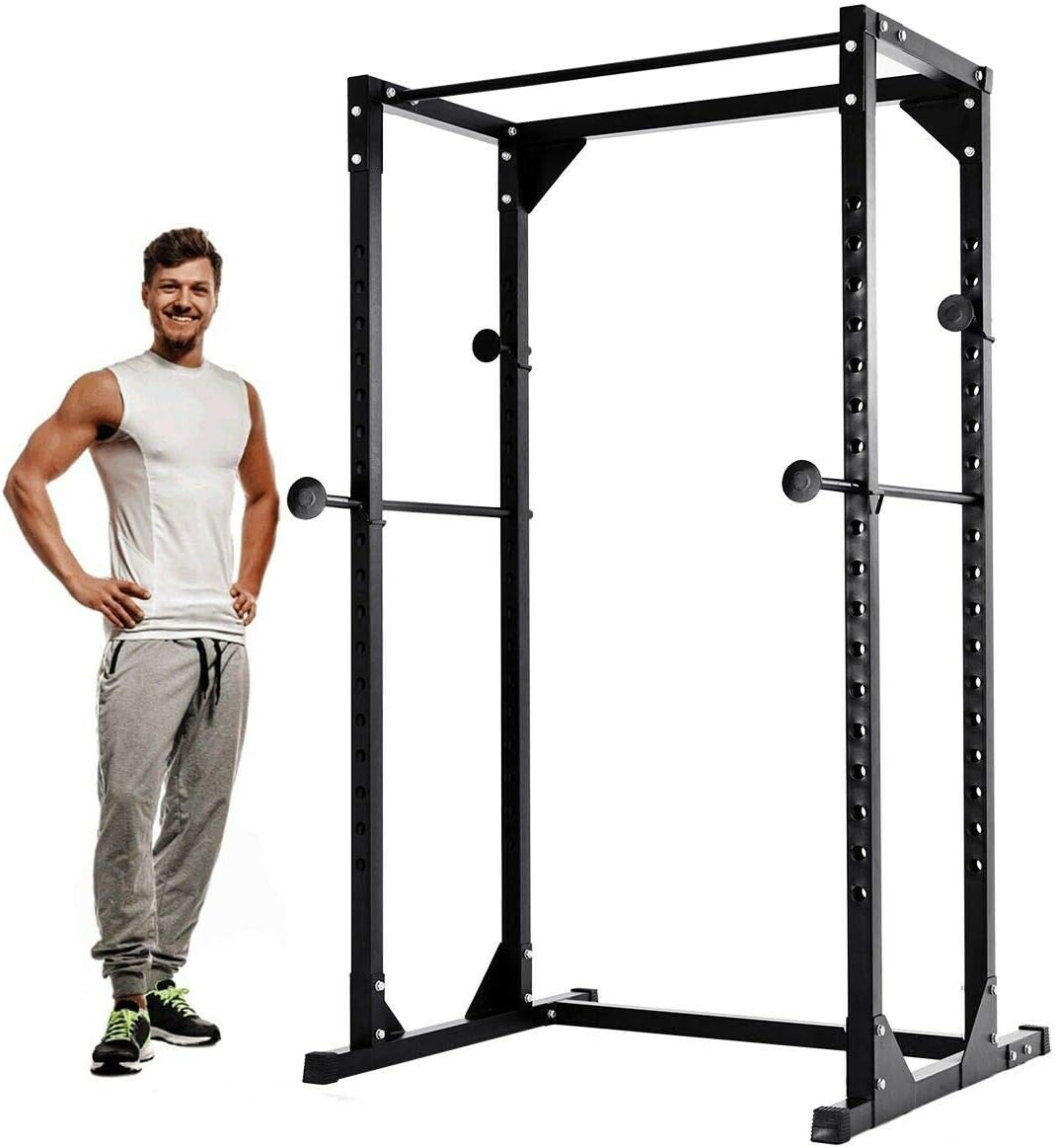 Heavy Duty Adjustable Power Cage with Pull Up Bar D519922