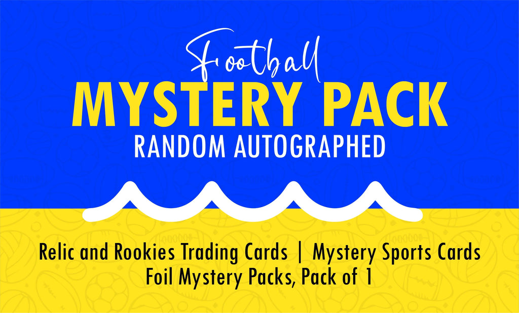 Football Mystery Pack Random Autographed Relic Rookie Trading Cards R395549