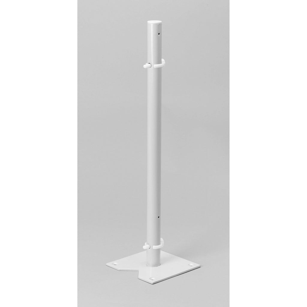 White Polymer 2-Shelf Lazy Susan Z706028