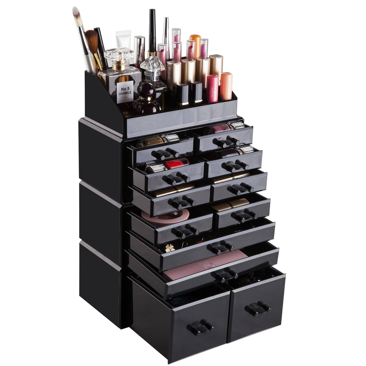 Makeup Cosmetic Organizer Storage Drawers J4148