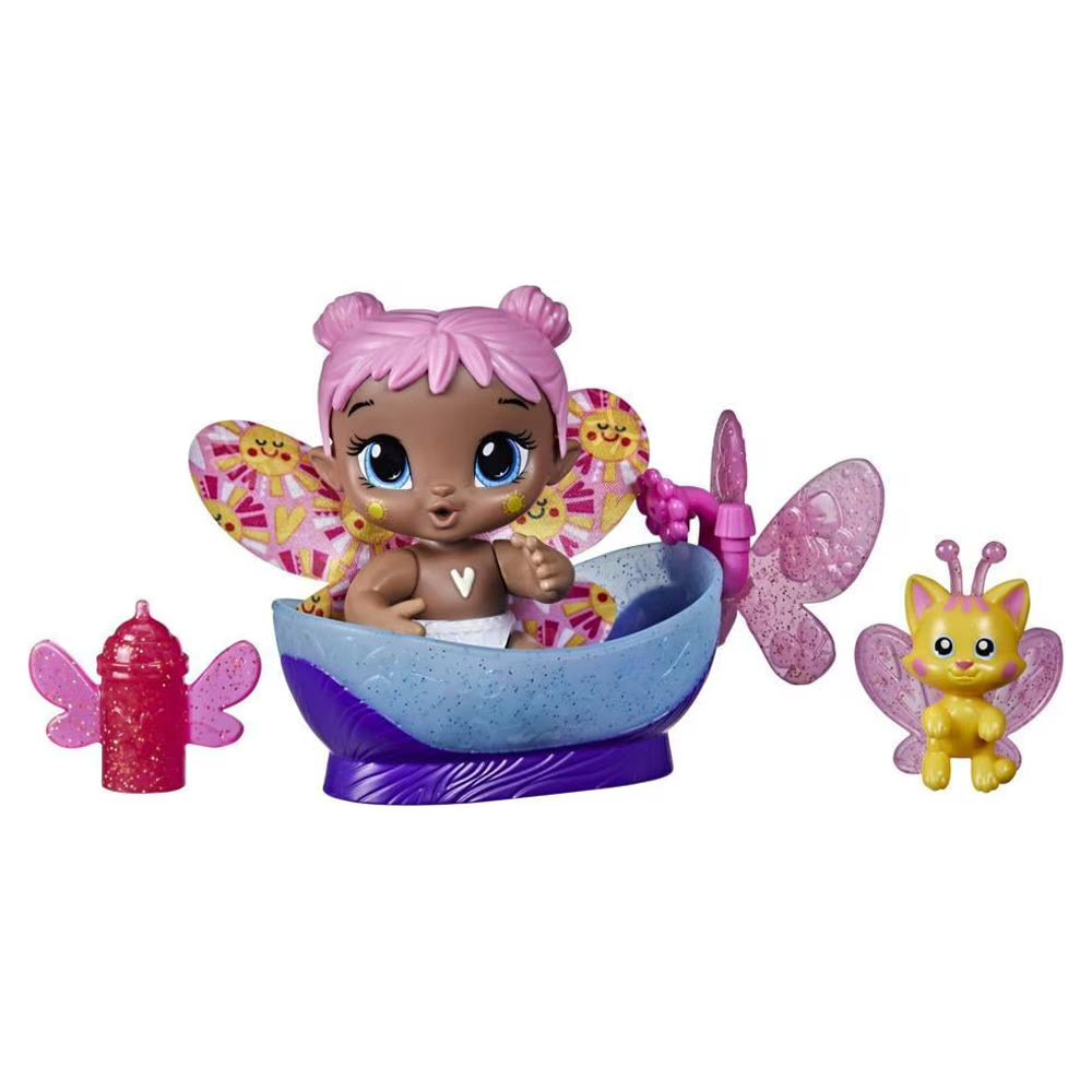 8-Inch Doll Pink Hair Blue Eyes U9628