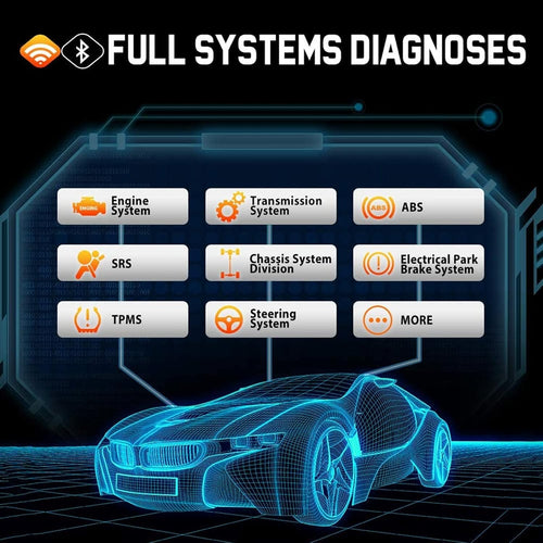 2022 Autel Scanner MaxiCOM MK808TS, Combination of Autel MK808BT and TS608, OE-Level TPMS Scan Tool with 28+ Service Functions, All Systems Diagnoses, Activate/Program/Relearn TPMS Sensors J5988