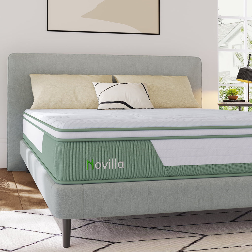 Gel Memory Foam Pocket Spring Hybrid Mattress Full Z7894
